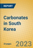 Carbonates in South Korea- Product Image
