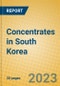Concentrates in South Korea - Product Thumbnail Image
