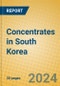 Concentrates in South Korea - Product Thumbnail Image