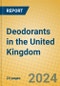 Deodorants in the United Kingdom - Product Image