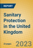 Sanitary Protection in the United Kingdom- Product Image
