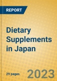 Dietary Supplements in Japan- Product Image