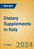 Dietary Supplements in Italy- Product Image