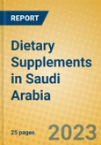 Dietary Supplements in Saudi Arabia- Product Image