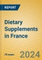 Dietary Supplements in France - Product Image