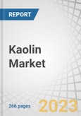 Kaolin Market by Process (Water-Washed, Airfloat, Calcined, Delaminated, and Surface-Modified & Unprocessed), End-Use Industry (Paper, Ceramic & Sanitarywares, Fiberglass, Paints & Coatings, Rubber, Plastics), and Region - Global Forecast to 2028- Product Image
