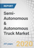 Semi-Autonomous & Autonomous Truck Market By Level of Automation (Level 1, Level 2 & 3, Level 4, and Level 5), Propulsion (Diesel, Electric, and Hybrid), Application, Truck Class, ADAS Features, Sensor, and Region - Global Forecast to 2030- Product Image