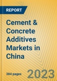 Cement & Concrete Additives Markets in China- Product Image