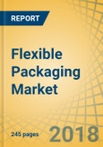 Flexible Packaging Market By Material (Plastics, Paper, Aluminum Foil, Bioplastics), Design Type (Stand-Up Pouch, Spouted Pouch, Gusseted Bags, Rollstocks, Blisters, Wraps) - Global Opportunity Analysis And Industry Forecast To 2023- Product Image