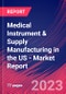Medical Instrument & Supply Manufacturing in the US - Industry Market Research Report - Product Image