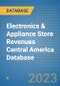 Electronics & Appliance Store Revenues Central America Database - Product Thumbnail Image