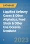 Liquified Refinery Gases & Other Aliphatics, Feed Stock & Other Use Oceania Database - Product Image