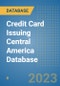 Credit Card Issuing Central America Database - Product Thumbnail Image