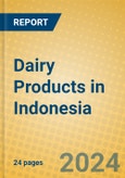 Dairy Products in Indonesia: ISIC 152- Product Image