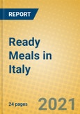 Ready Meals in Italy- Product Image