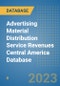 Advertising Material Distribution Service Revenues Central America Database - Product Thumbnail Image