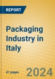 Packaging Industry in Italy- Product Image