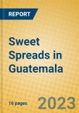 Sweet Spreads in Guatemala- Product Image