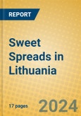 Sweet Spreads in Lithuania- Product Image