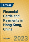 Financial Cards and Payments in Hong Kong, China- Product Image