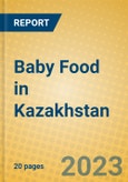 Baby Food in Kazakhstan- Product Image