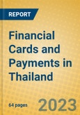 Financial Cards and Payments in Thailand- Product Image