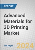 Advanced Materials for 3D Printing: Technologies and Global Markets- Product Image