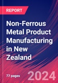 Non-Ferrous Metal Product Manufacturing in New Zealand - Industry Market Research Report- Product Image