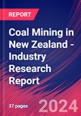 Coal Mining in New Zealand - Industry Research Report- Product Image