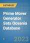 Prime Mover Generator Sets Oceania Database - Product Image