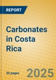 Carbonates in Costa Rica- Product Image