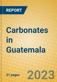 Carbonates in Guatemala- Product Image