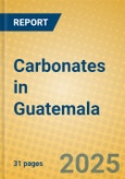 Carbonates in Guatemala- Product Image