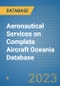 Aeronautical Services on Complete Aircraft Oceania Database - Product Thumbnail Image