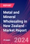 Metal and Mineral Wholesaling in New Zealand - Industry Market Research Report - Product Image