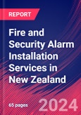 Fire and Security Alarm Installation Services in New Zealand - Industry Market Research Report- Product Image