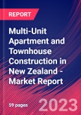 Multi-Unit Apartment and Townhouse Construction in New Zealand - Industry Market Research Report- Product Image