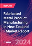 Fabricated Metal Product Manufacturing in New Zealand - Industry Market Research Report- Product Image