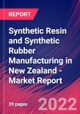 Synthetic Resin and Synthetic Rubber Manufacturing in New Zealand - Industry Market Research Report- Product Image
