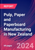 Pulp, Paper and Paperboard Manufacturing in New Zealand - Market Research Report (2014-2029)- Product Image