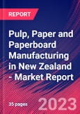 Pulp, Paper and Paperboard Manufacturing in New Zealand - Industry Market Research Report- Product Image