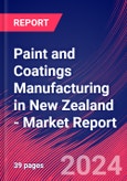 Paint and Coatings Manufacturing in New Zealand - Industry Market Research Report- Product Image