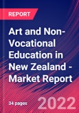 Art and Non-Vocational Education in New Zealand - Industry Market Research Report- Product Image