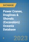 Power Cranes, Draglines & Shovels (Excavators) Oceania Database - Product Image