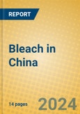 Bleach in China- Product Image