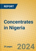 Concentrates in Nigeria- Product Image