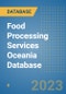 Food Processing Services Oceania Database - Product Thumbnail Image