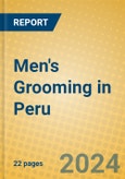 Men's Grooming in Peru- Product Image