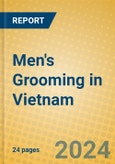 Men's Grooming in Vietnam- Product Image