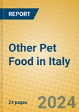 Other Pet Food in Italy- Product Image